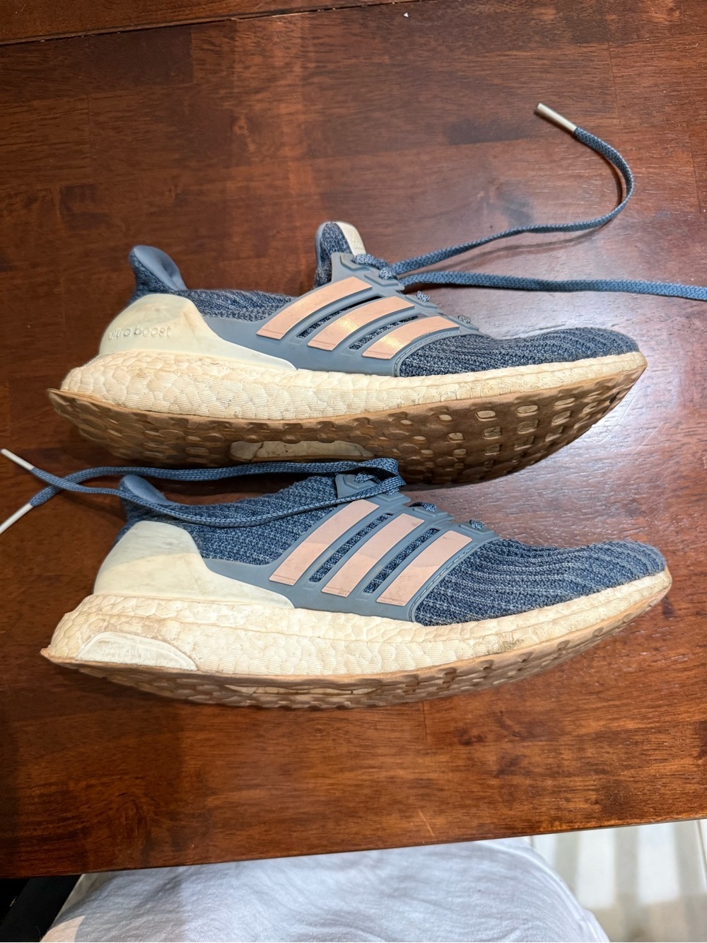 adidas Ultraboost 4.0 Sneakers in Blue and Pink - Picture 6 of 7
